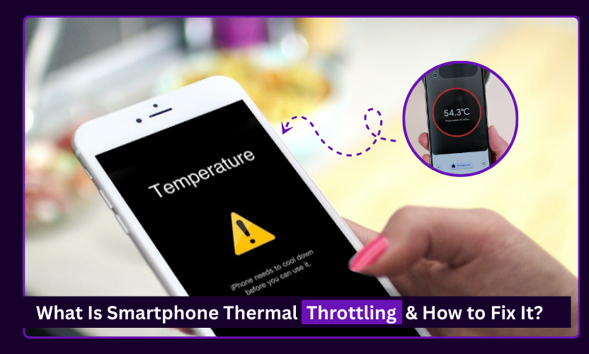 Smartphone thermal throttling causing phone overheating during gaming
