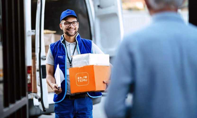 Temu app order tracking delivery delay credit compensation