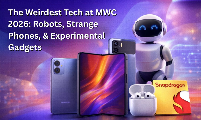 weird technology showcased at MWC 2026