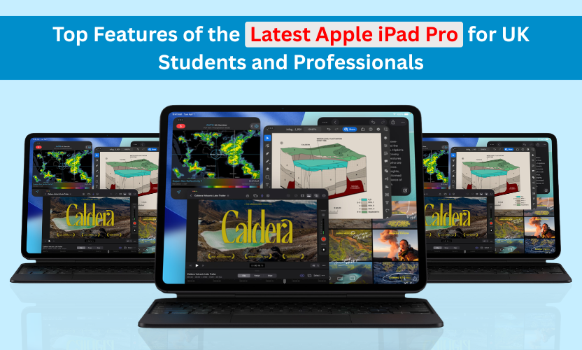 Latest Apple iPad Pro with Apple Pencil and Magic Keyboard for UK students and professionals