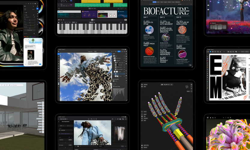 Apple iPad Pro Ultra Retina XDR display showing vibrant colours and sharp visuals   