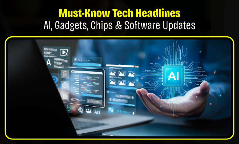 Must-Know Tech Headlines AI Gadgets Chips Software Updates 2026