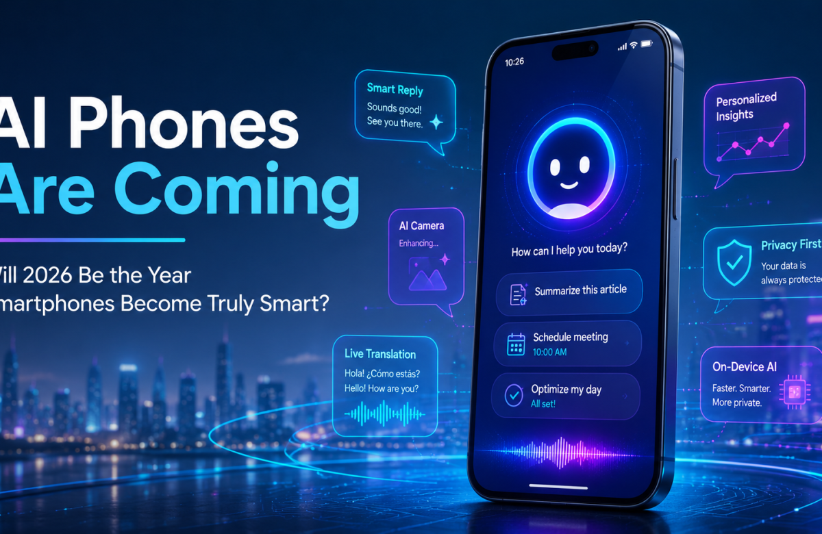 AI Phones Are Coming: Will 2026 Be the Year Smartphones Become Truly Smart?
