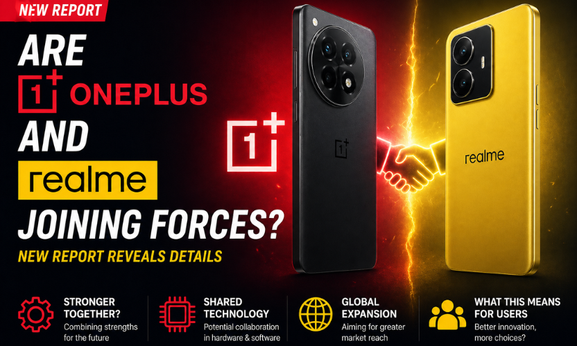 OnePlus and Realme joining forces smartphone strategy
