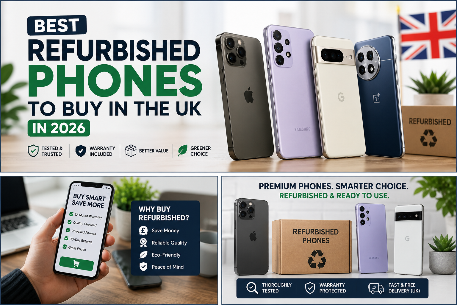  Best Refurbished Phones to Buy in the UK in 2026