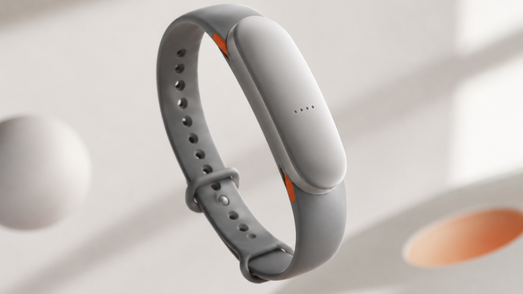 Google Fitbit Air features including sleep tracking heart rate and health monitoring