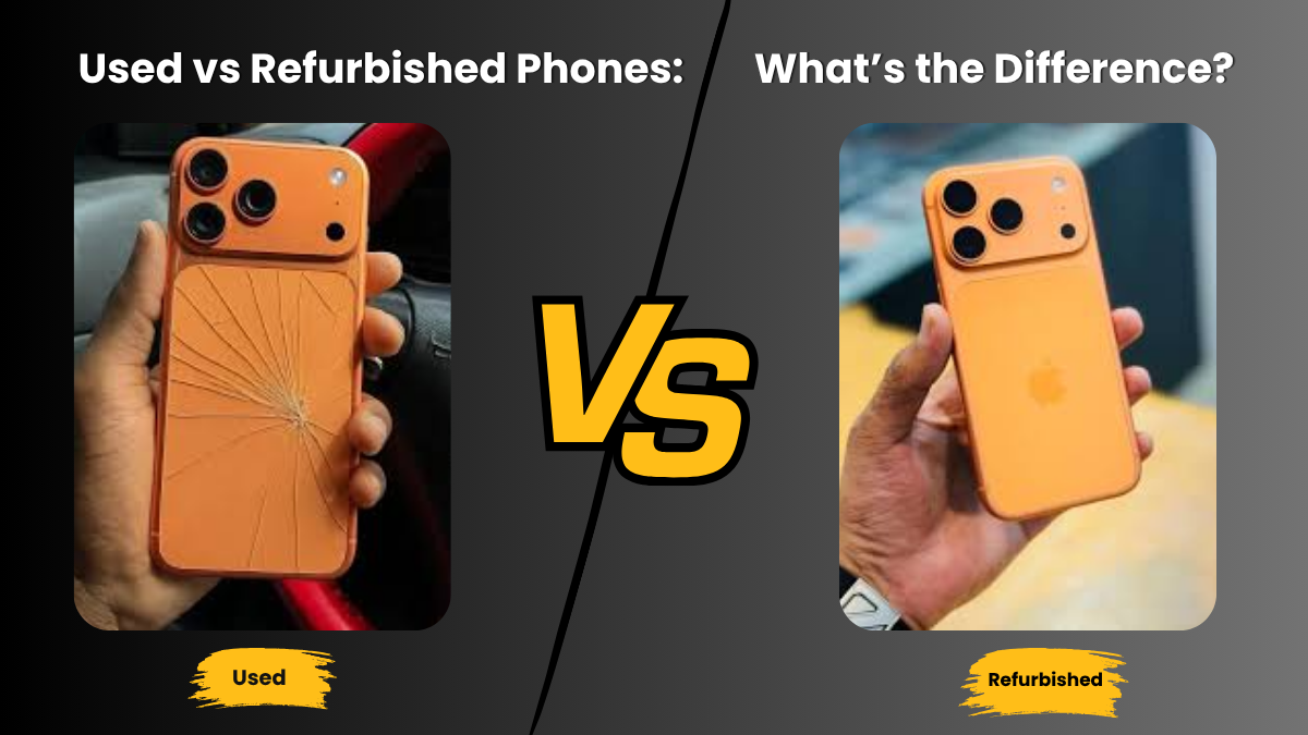 Used vs Refurbished Phones: What’s the Difference?