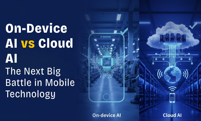 On-Device AI vs Cloud AI: The Next Big Battle in Mobile Technology