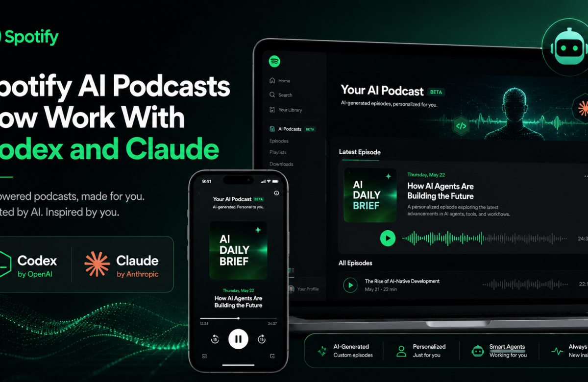 Spotify AI Podcasts Now Work With Codex and Claude