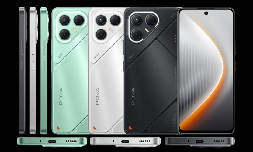 Tecno Pova 8 5G display and performance details