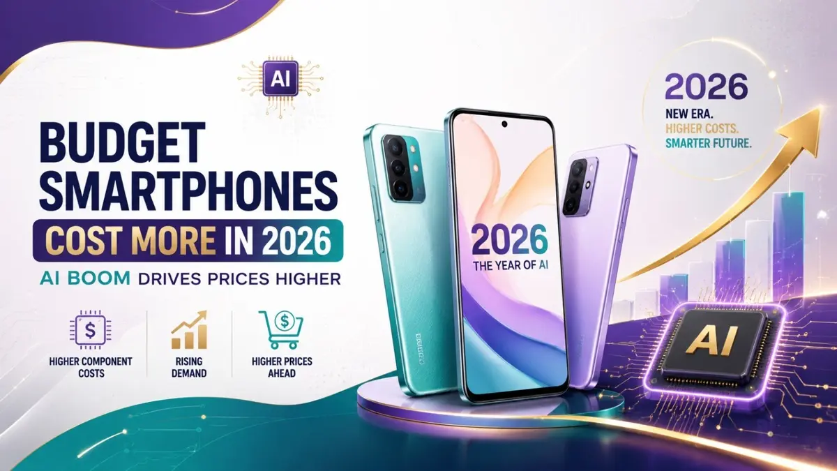  AI Boom Could Make Budget Smartphones More Expensive in 2026