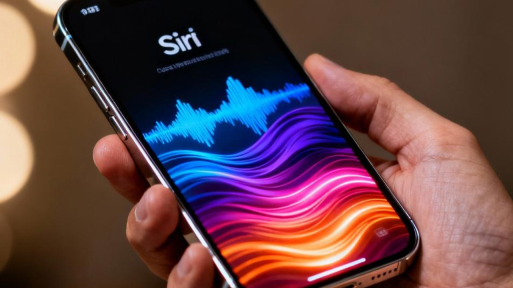 iPhone showing iOS 27 Siri Upgrade with Apple Intelligence features
