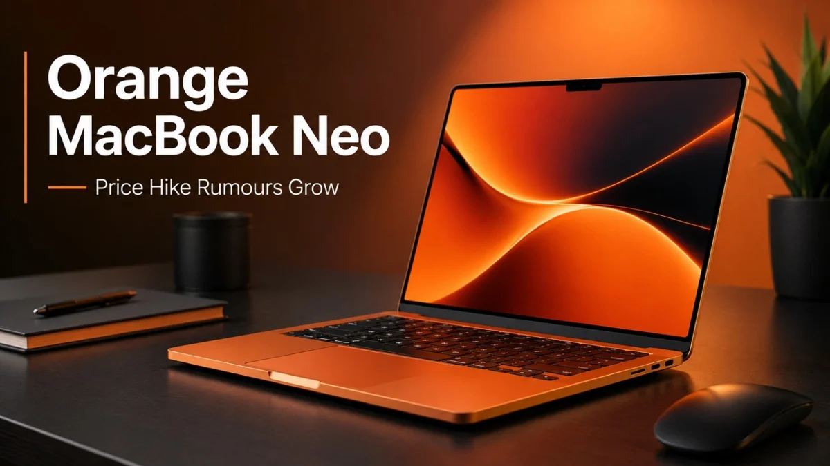  Orange MacBook Neo Rumored as Price Hike Talk Grows