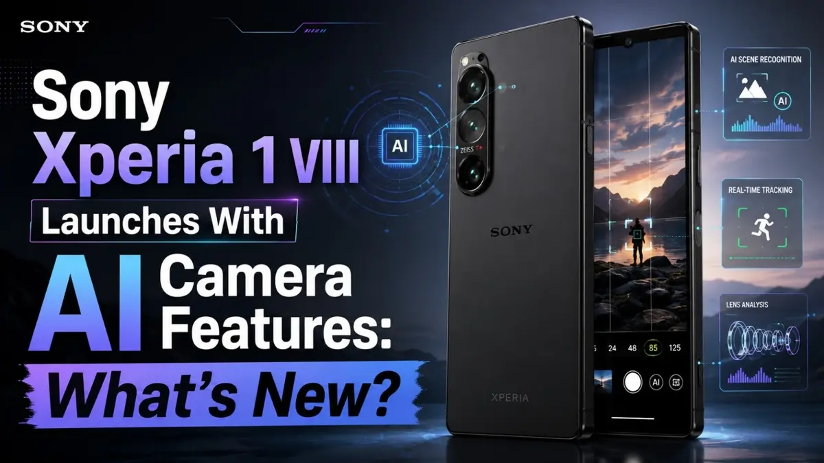  Sony Xperia 1 VIII Launches With AI Camera Features: What’s New?