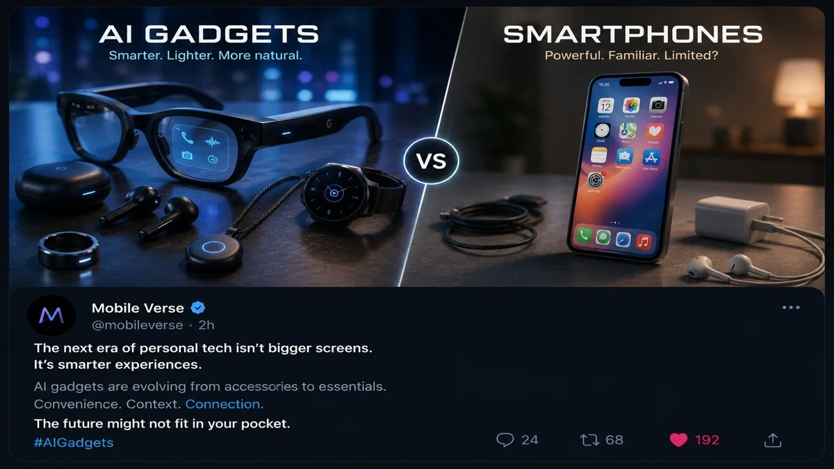  AI Gadgets vs Smartphones: Will Future Devices Replace Phones?