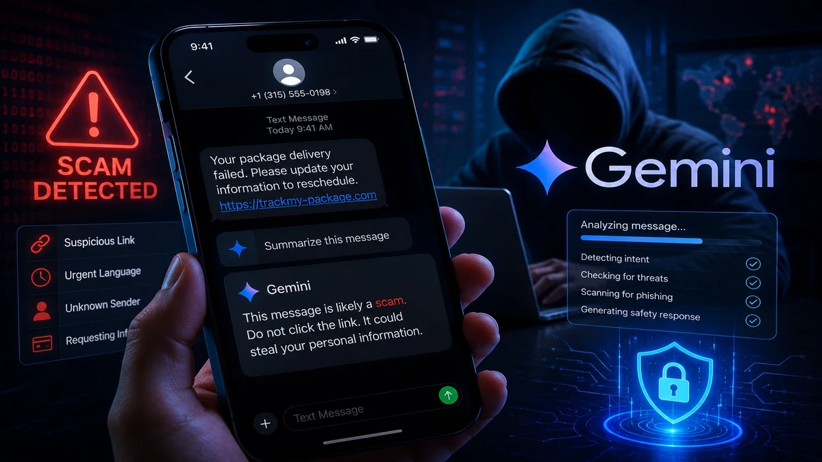  AI Text Message Scams: How Gemini Is Being Misused by Hackers