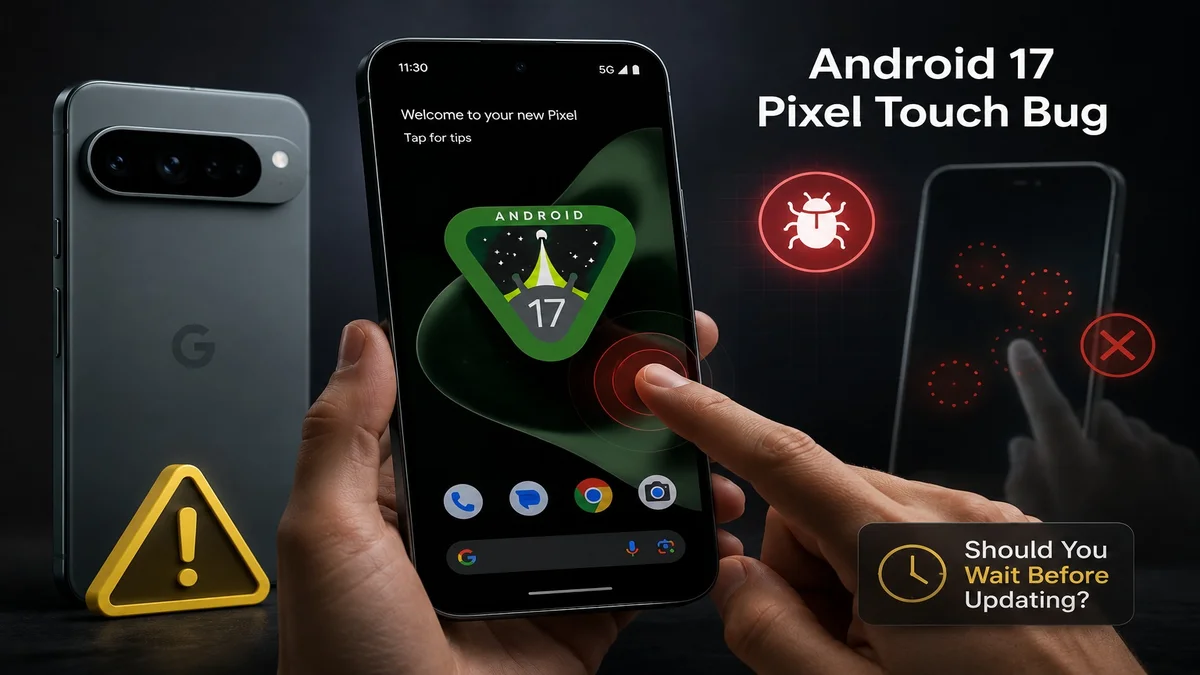  Android 17 Pixel Touch Bug: Should You Wait Before Updating?