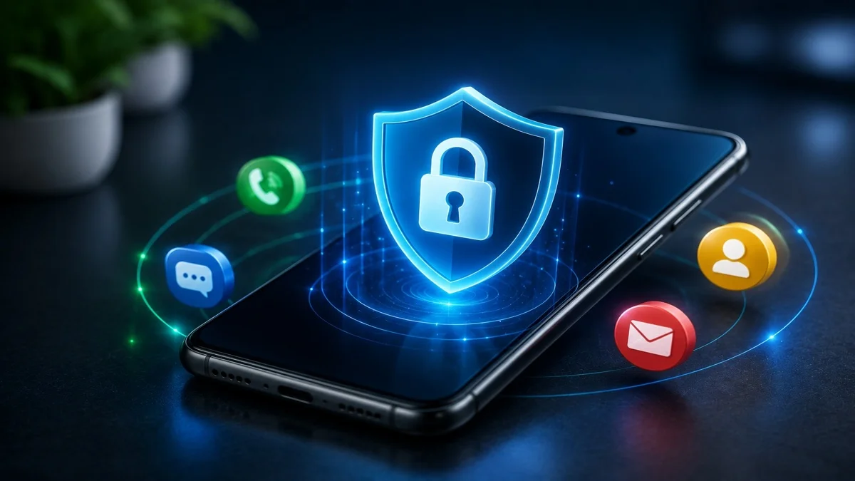 Google scam detection tools on Android phone