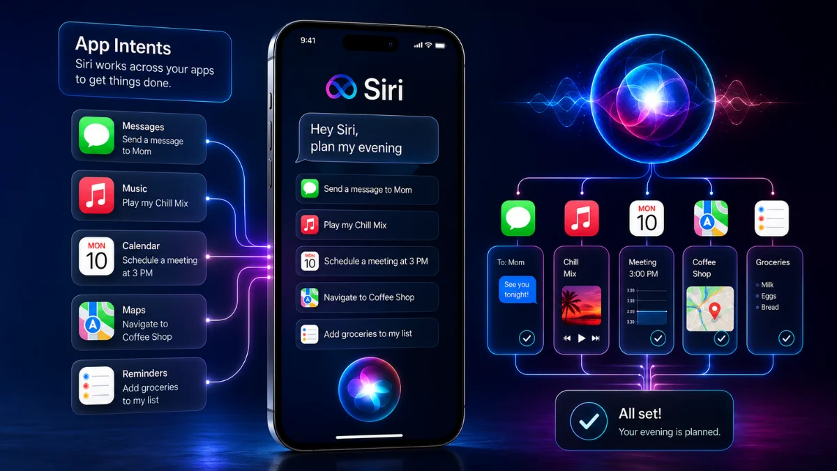  App Intents in iOS 27: How Siri AI Will Control Apps