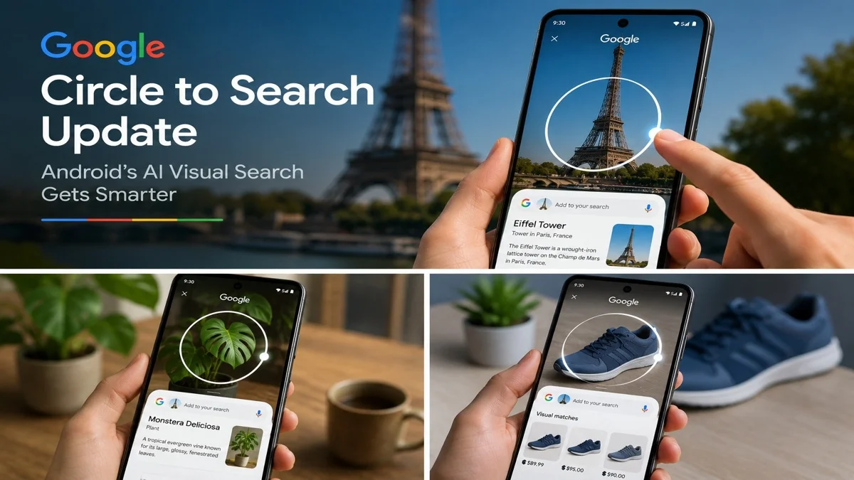  Google Circle to Search Update: Android’s AI Visual Search Gets Smarter