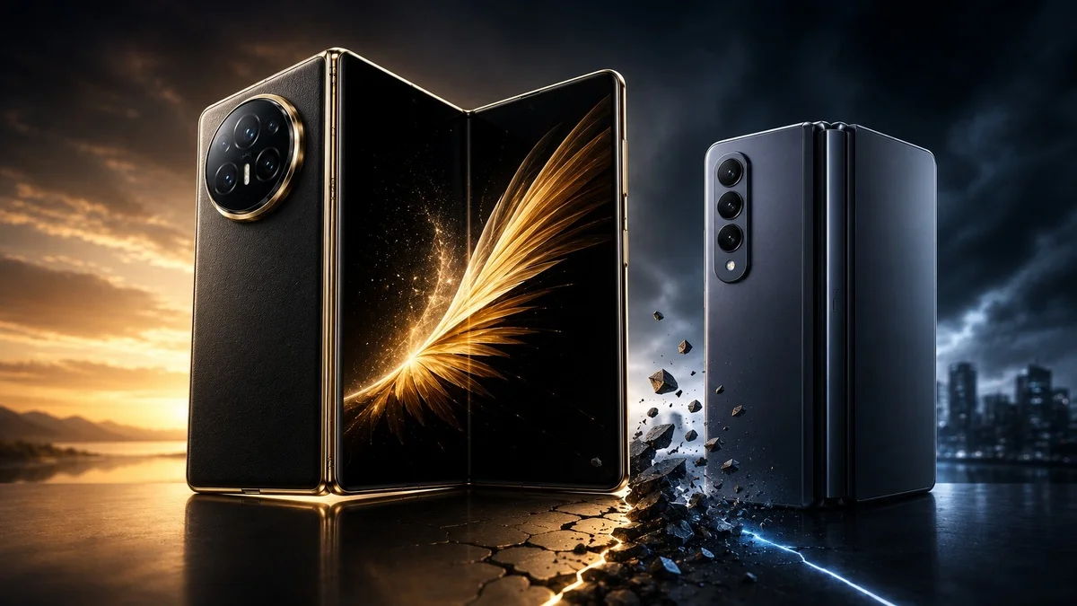 Honor Magic V6 vs Samsung Galaxy Z Fold foldable phone comparison