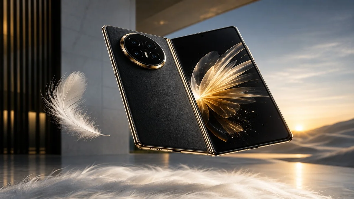 Honor Magic V6 foldable phone with thin design and large inner screen