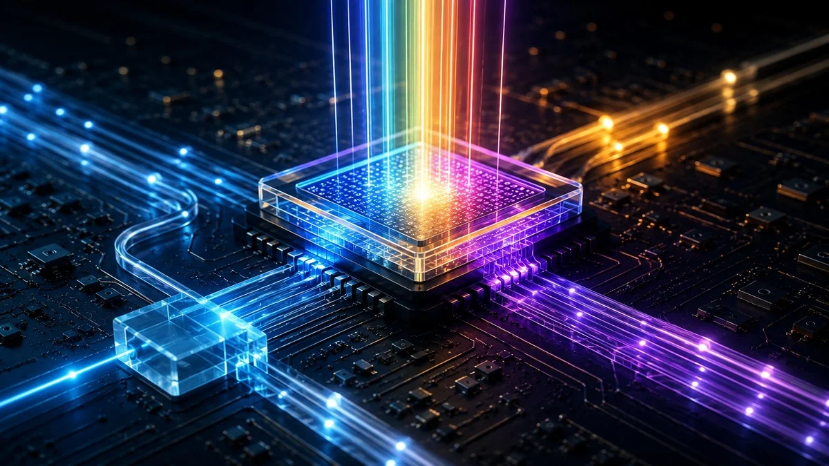 Photonic AI chip using light signals for energy-efficient computing