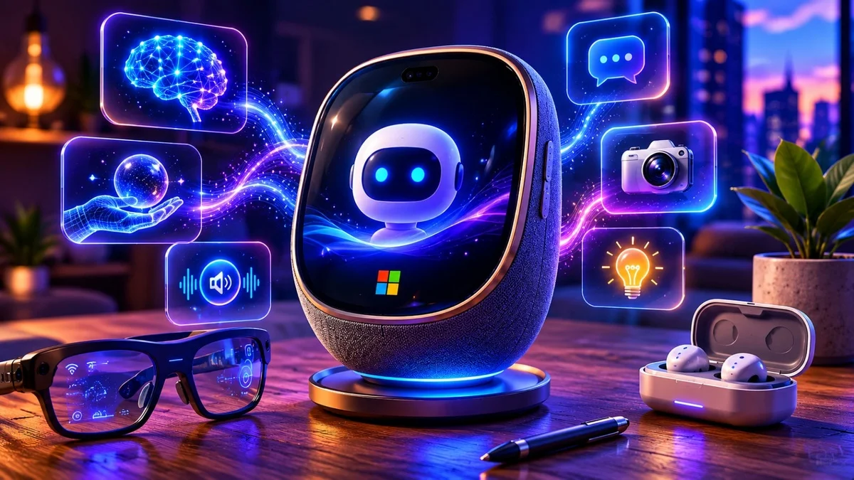 Android-based AI agent device powered by Microsoft Project Solara