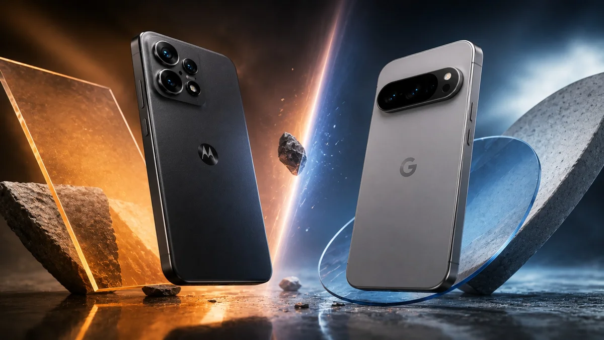 Motorola Edge 2026 AMOLED display and triple camera