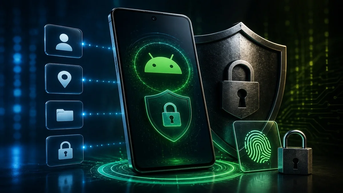 Android 17 privacy update with scam protection and app permissions
