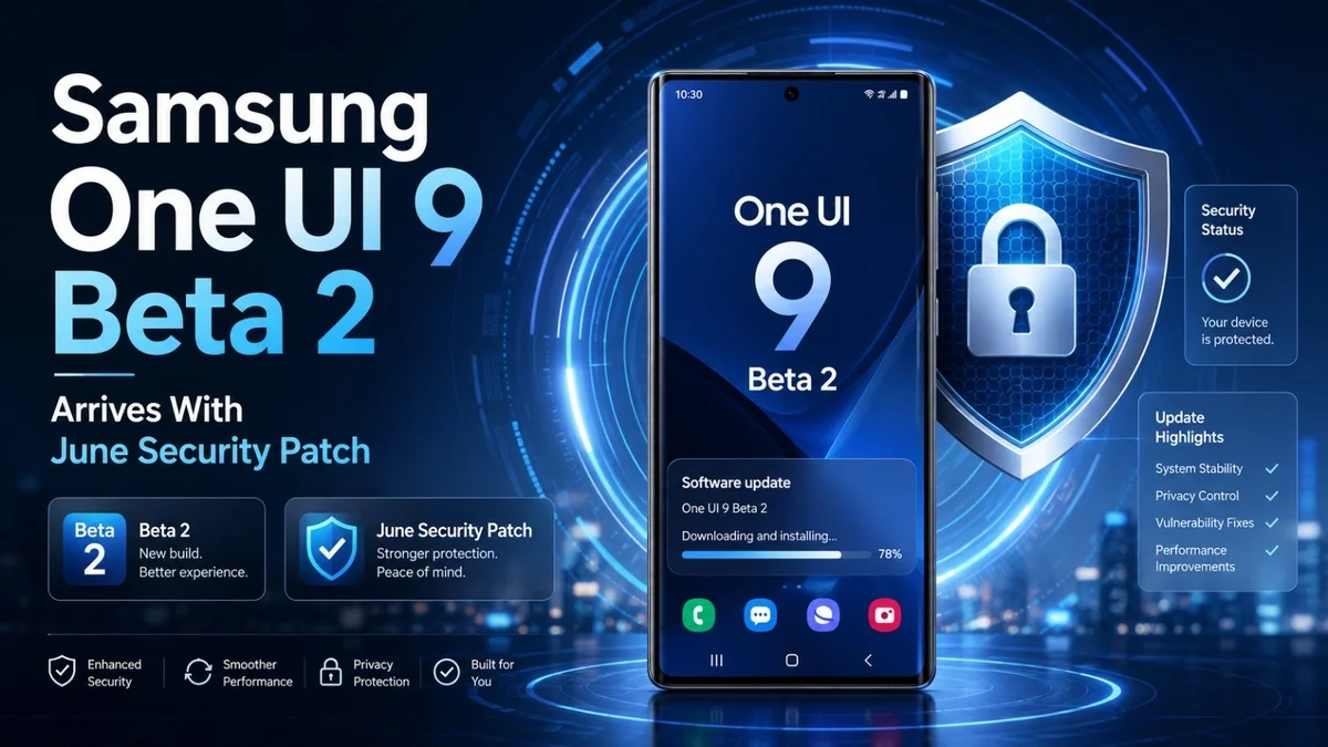 Samsung One UI 9 Beta 2 rollout with bug fixes and system improvements