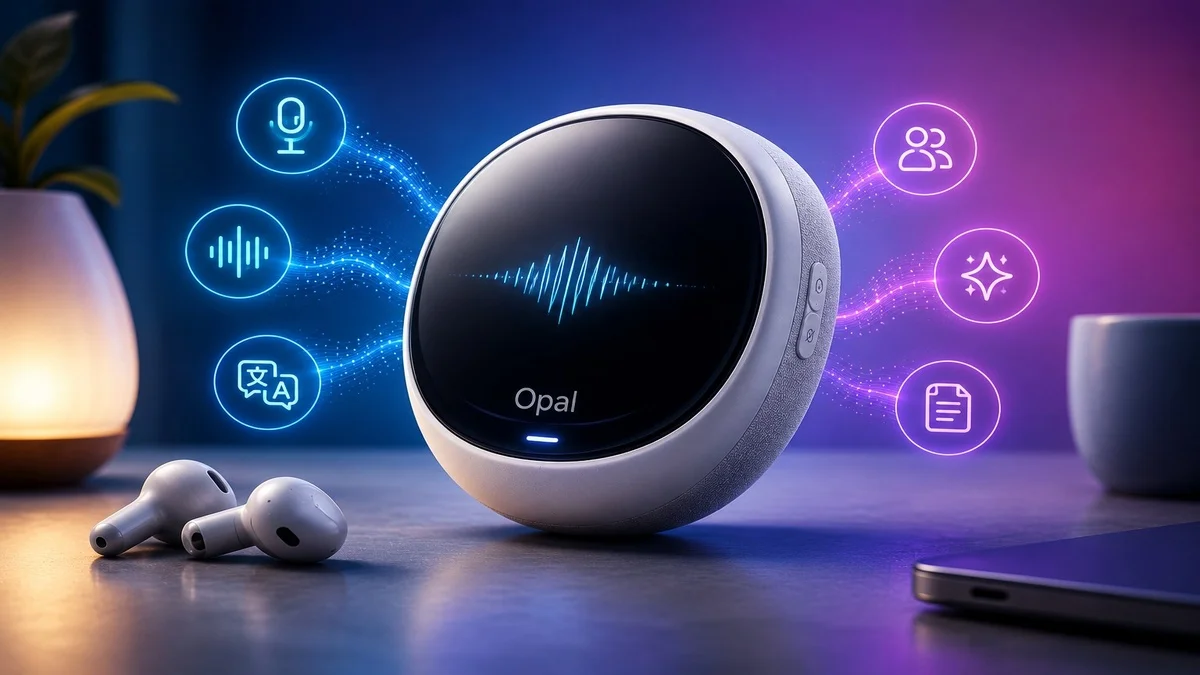 OpenAI-backed Opal Electronics AI hardware device