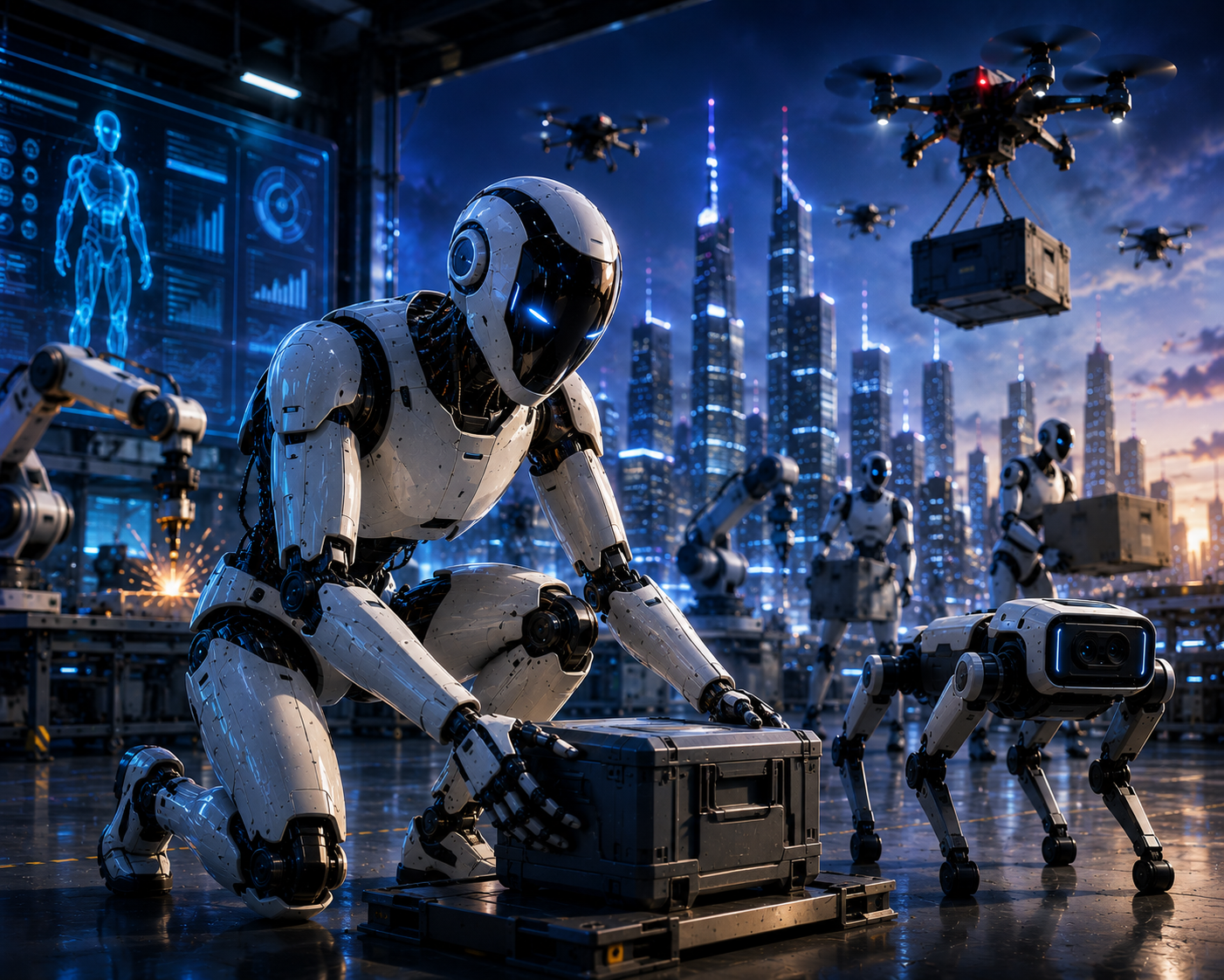Physical AI robots and automation transforming future technology