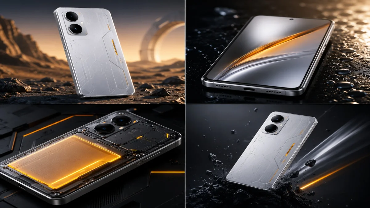 Realme P4R 5G big battery budget Android phone
