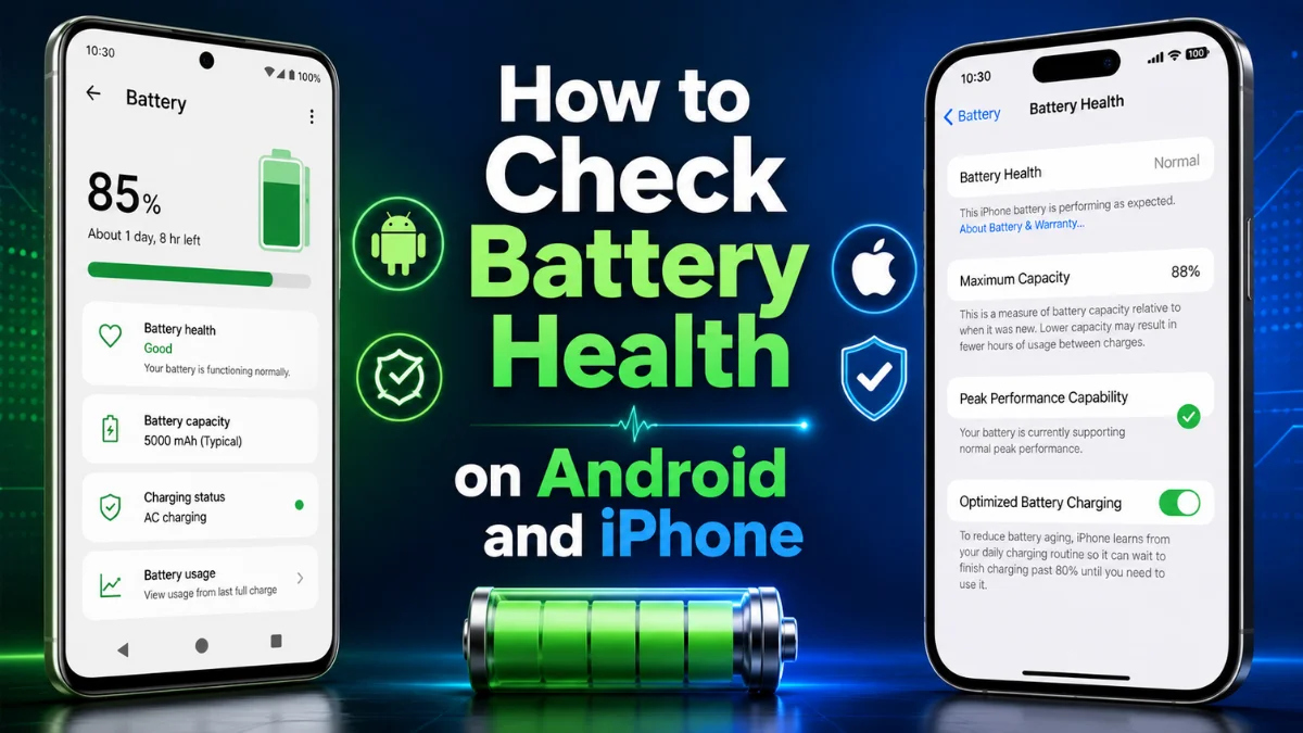 How to Check Battery Health on Android and iPhone